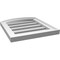 Ekena Millwork Arch Top Surface Mount PVC Gable Vent: Non-Functional, w/2"W x 1-1/2"P Brickmould Frame, 16"W x 16"H GVPAR16X1602SN - alternate 4